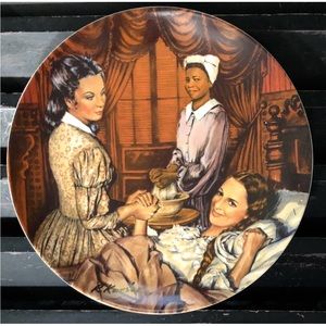KNOWLES FINE CHINA Vintage Gone With The Wind Limited Edition Collector …